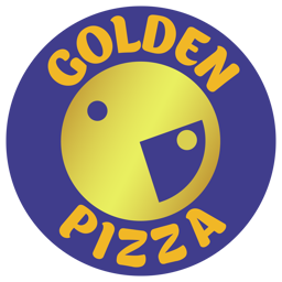 Golden Pizza logo.